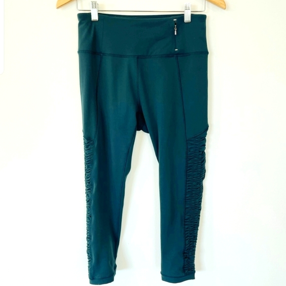Calia Essential High Rise Smocked Legging by Carrie Underwood Side Ruching New - Picture 9 of 16